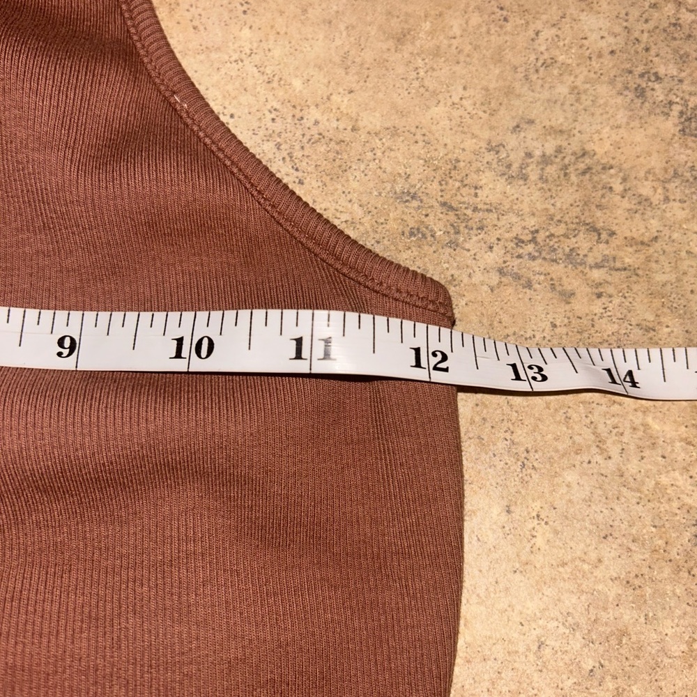 Lovers + Friends Brown Ribbed Knit Tank Top - Picture 8 of 9